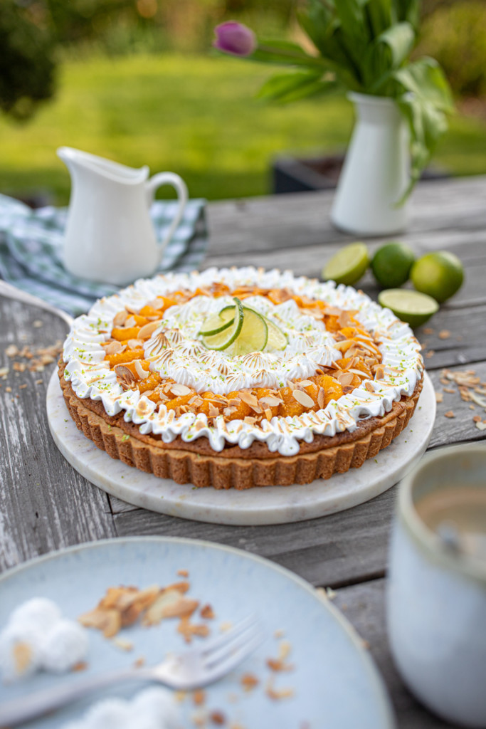 mandarinen zitronen tarte
